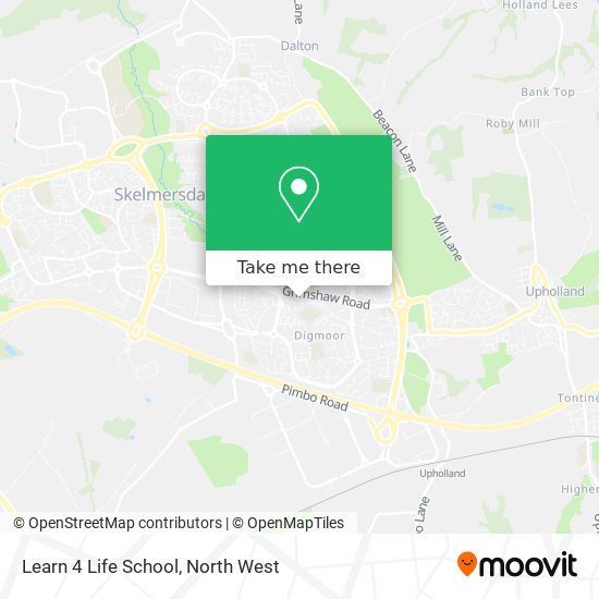 Learn 4 Life School map