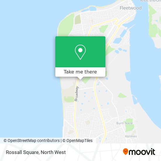 Rossall Square map