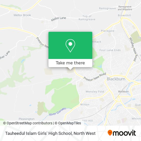 Tauheedul Islam Girls' High School map