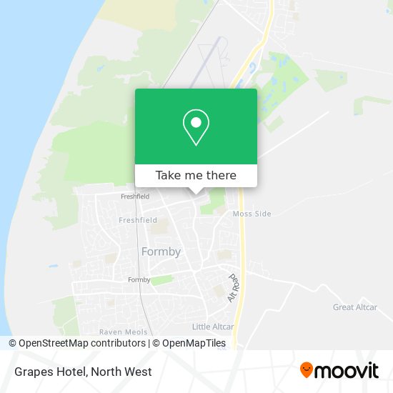 Grapes Hotel map