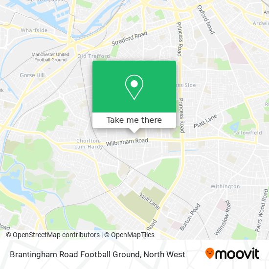 Brantingham Road Football Ground map