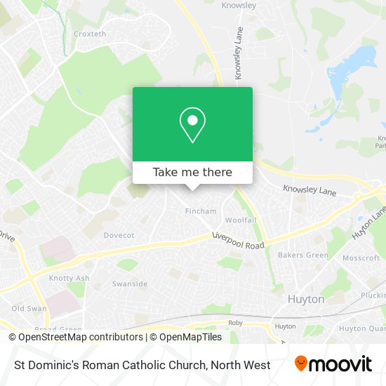 St Dominic's Roman Catholic Church map