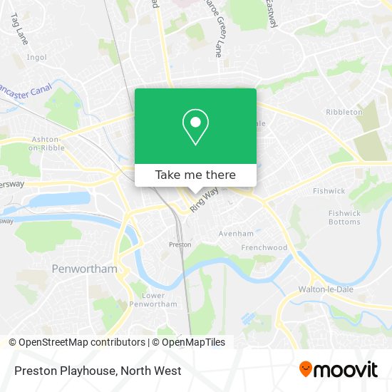 Preston Playhouse map