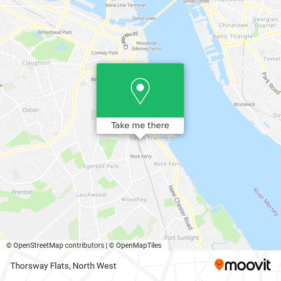 Thorsway Flats map
