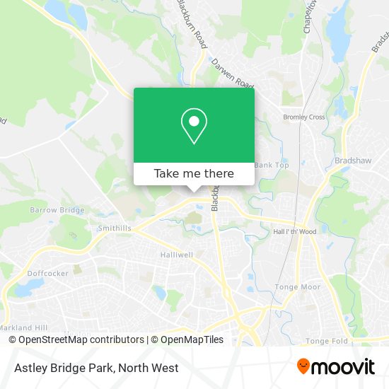 Astley Bridge Park map