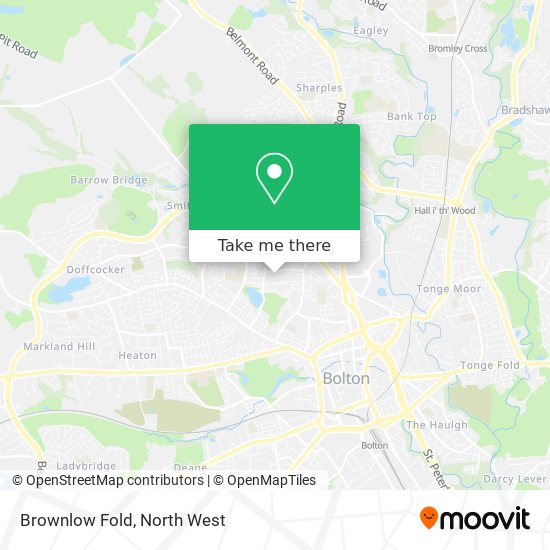 Brownlow Fold map