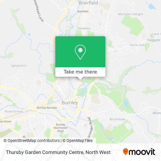Thursby Garden Community Centre map