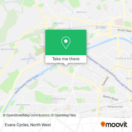 evans cycles trafford park