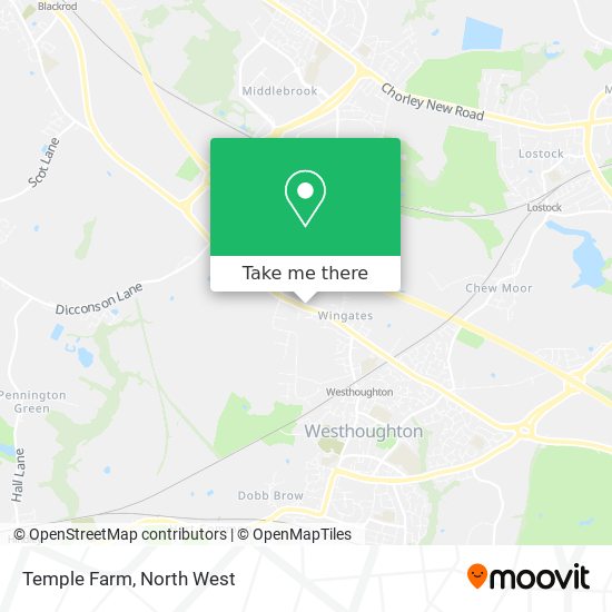 Temple Farm map