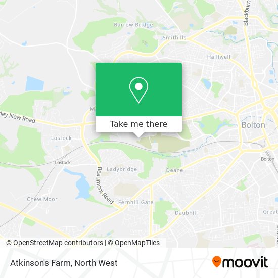 Atkinson's Farm map