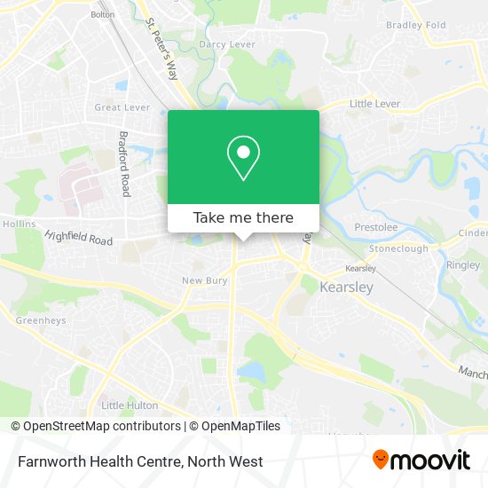Farnworth Health Centre map