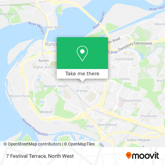 7 Festival Terrace map