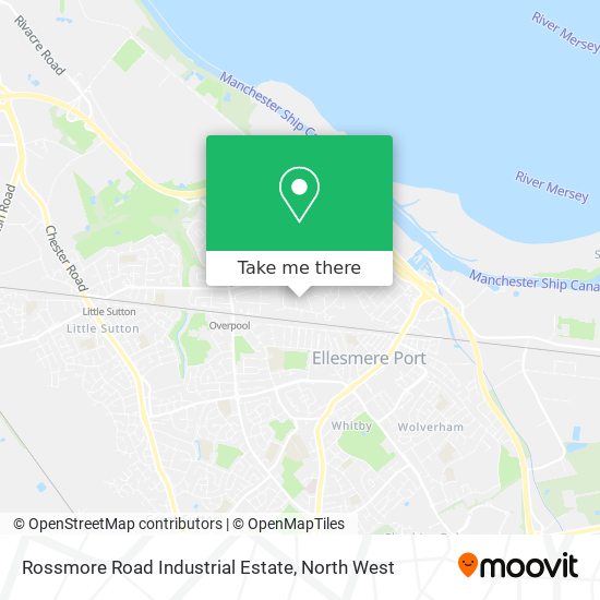 Rossmore Road Industrial Estate map