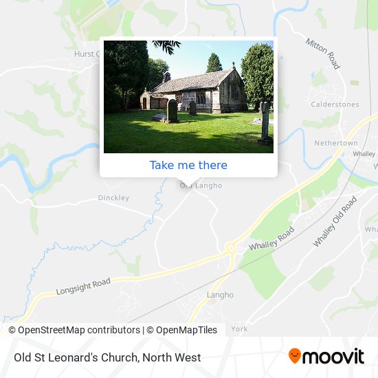Old St Leonard's Church map