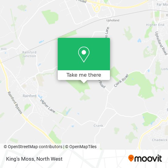 King's Moss map