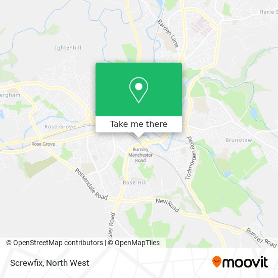 Screwfix map
