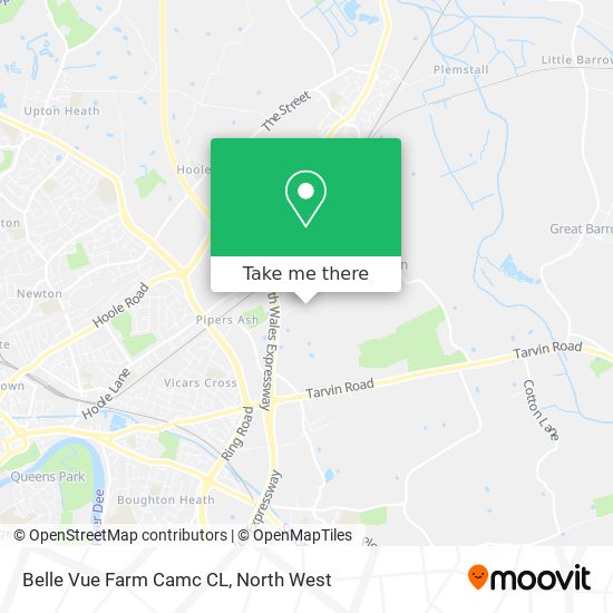 Belle Vue Farm Camc CL map
