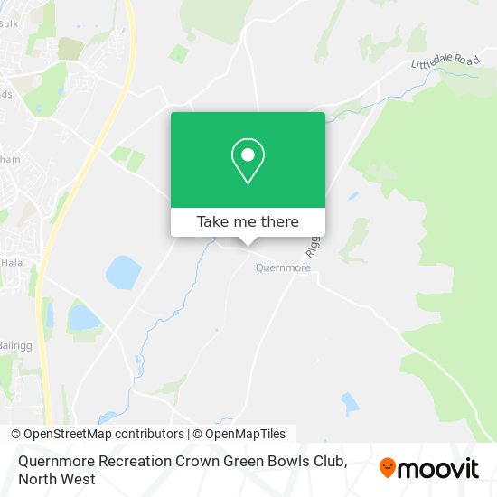 Quernmore Recreation Crown Green Bowls Club map