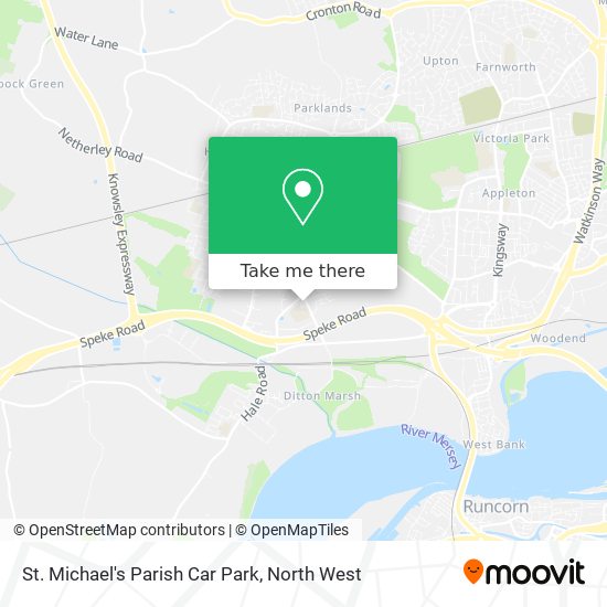 St. Michael's Parish Car Park map