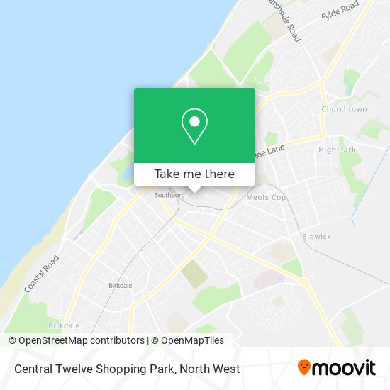 Central Twelve Shopping Park map