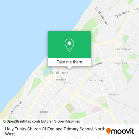 Holy Trinity Church Of England Primary School map