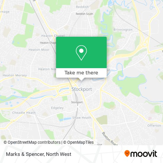 Marks & Spencer map