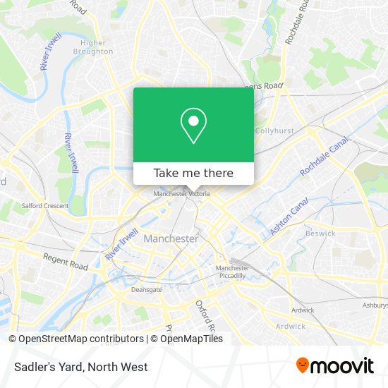 Sadler's Yard map