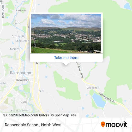 Rossendale School map