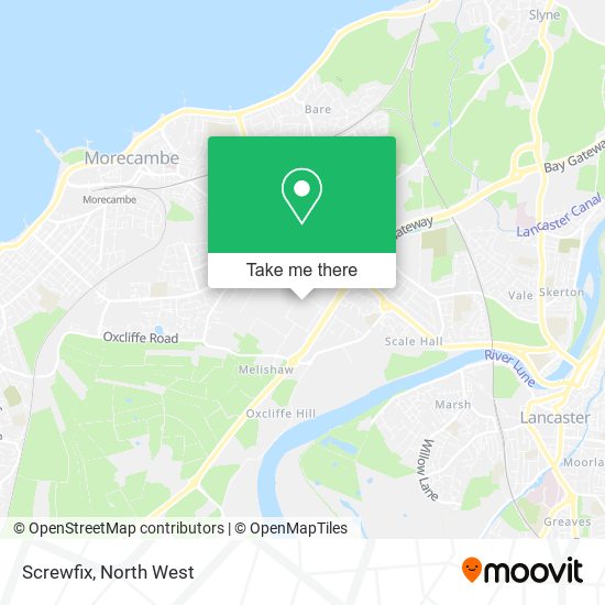 Screwfix map