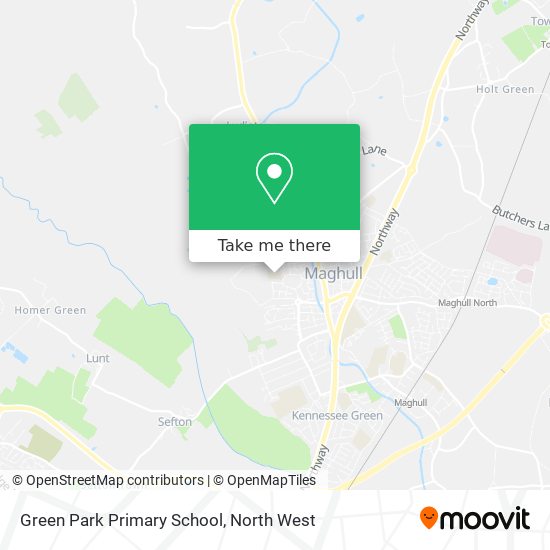 Green Park Primary School map