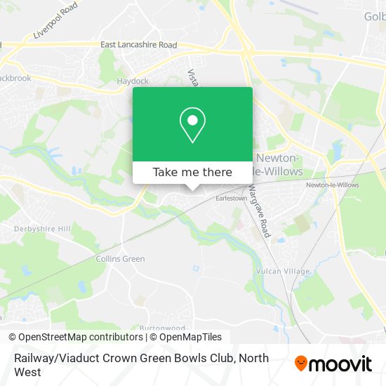 Railway / Viaduct Crown Green Bowls Club map