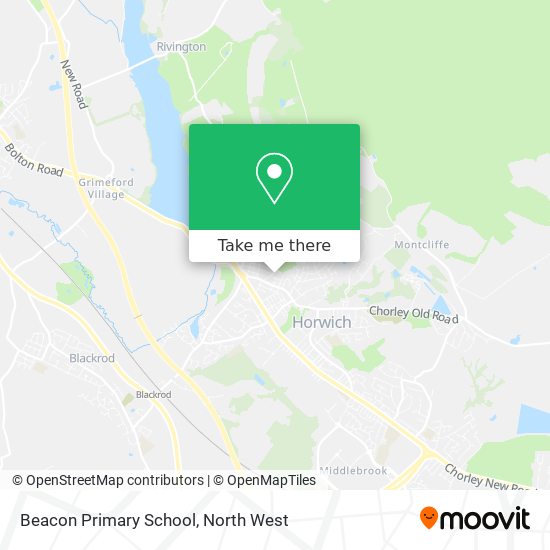 Beacon Primary School map