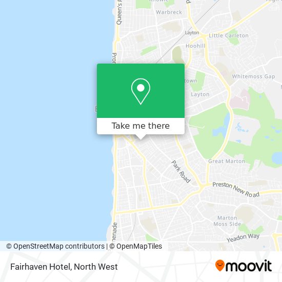 Fairhaven Hotel map