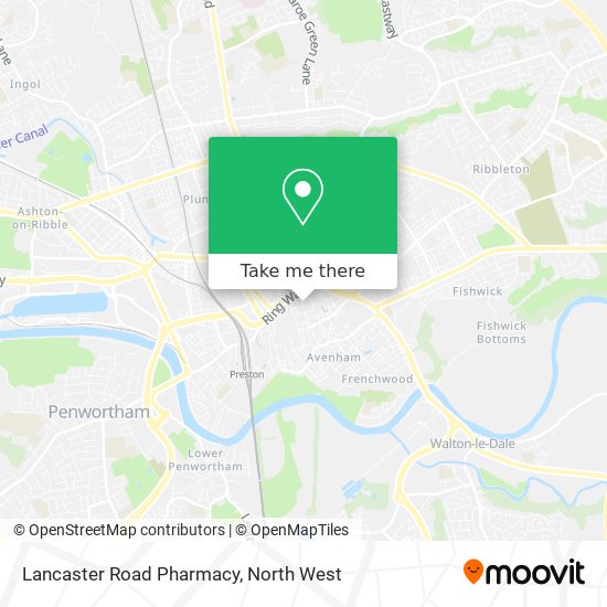 Lancaster Road Pharmacy map