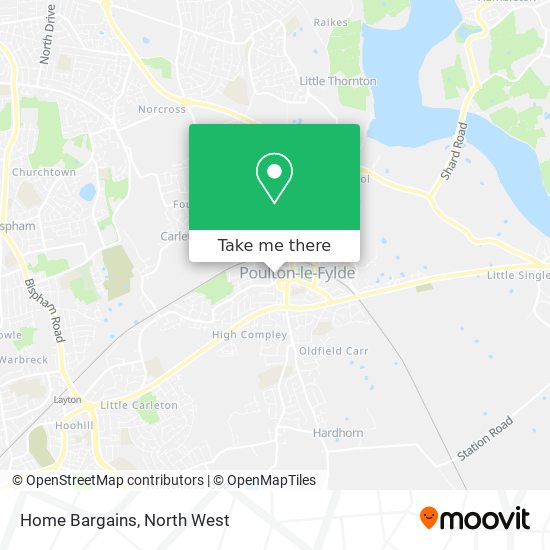 Home Bargains map