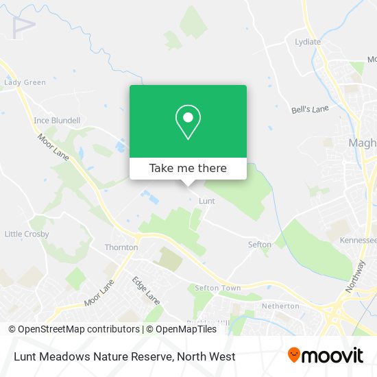 Lunt Meadows Nature Reserve map