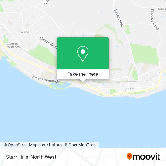 Starr Hills map