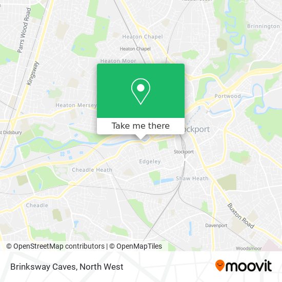Brinksway Caves map