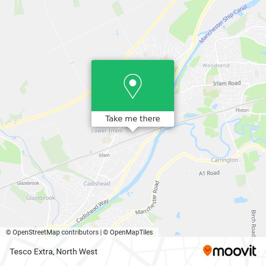 Tesco Extra map