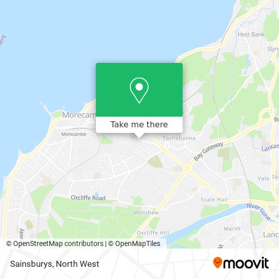 Sainsburys map