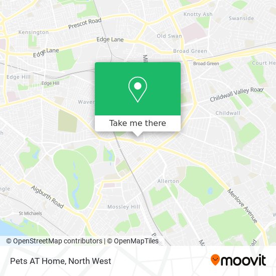 Pets AT Home map
