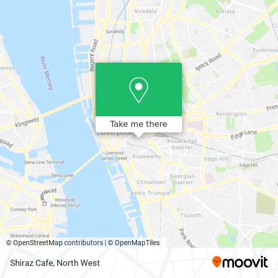 Shiraz Cafe map