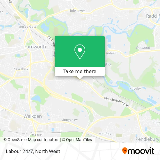 Labour 24/7 map