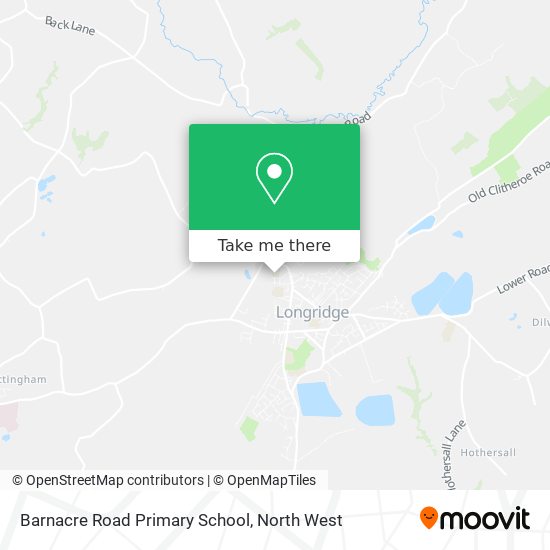 Barnacre Road Primary School map