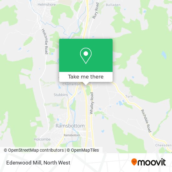 Edenwood Mill map