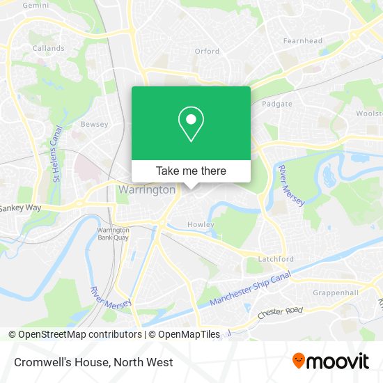 Cromwell's House map
