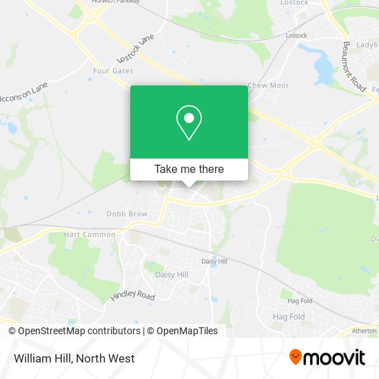 William Hill map