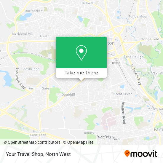 Your Travel Shop map