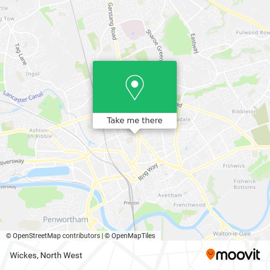 Wickes map