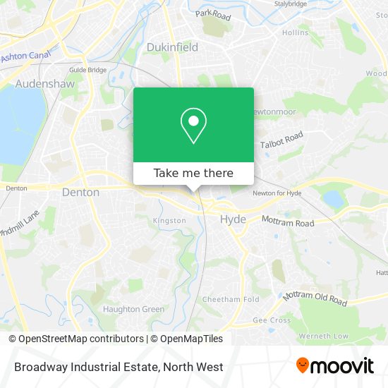Broadway Industrial Estate map